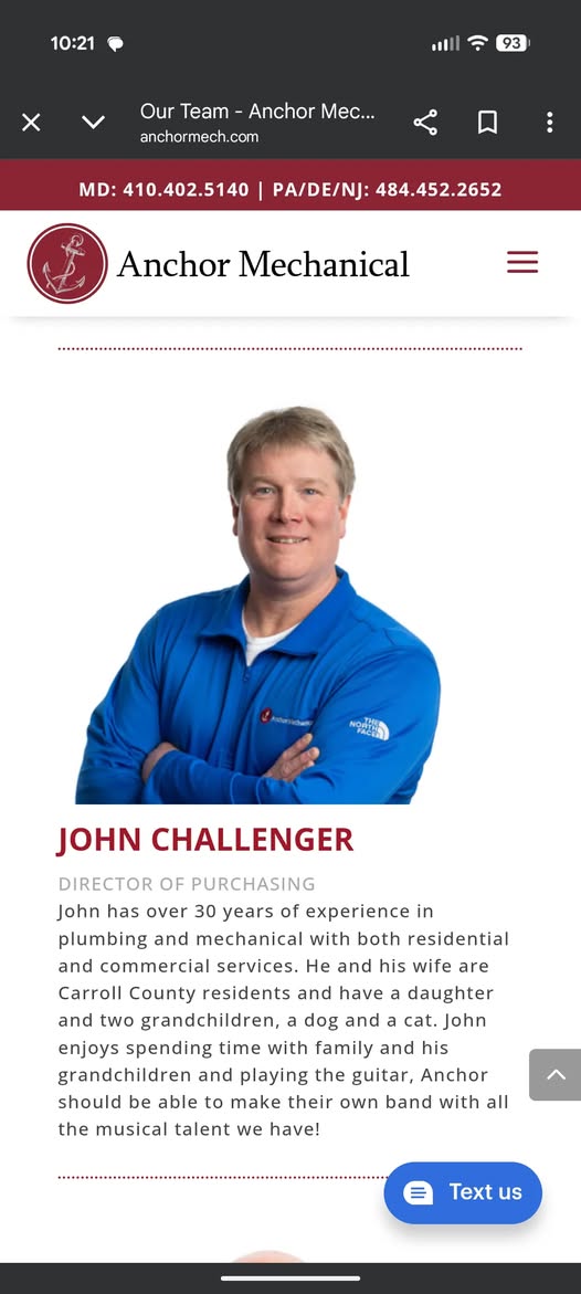 John Challenger Maryland Death